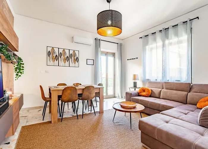 Charme & Bright Apt - Balcony * Katania